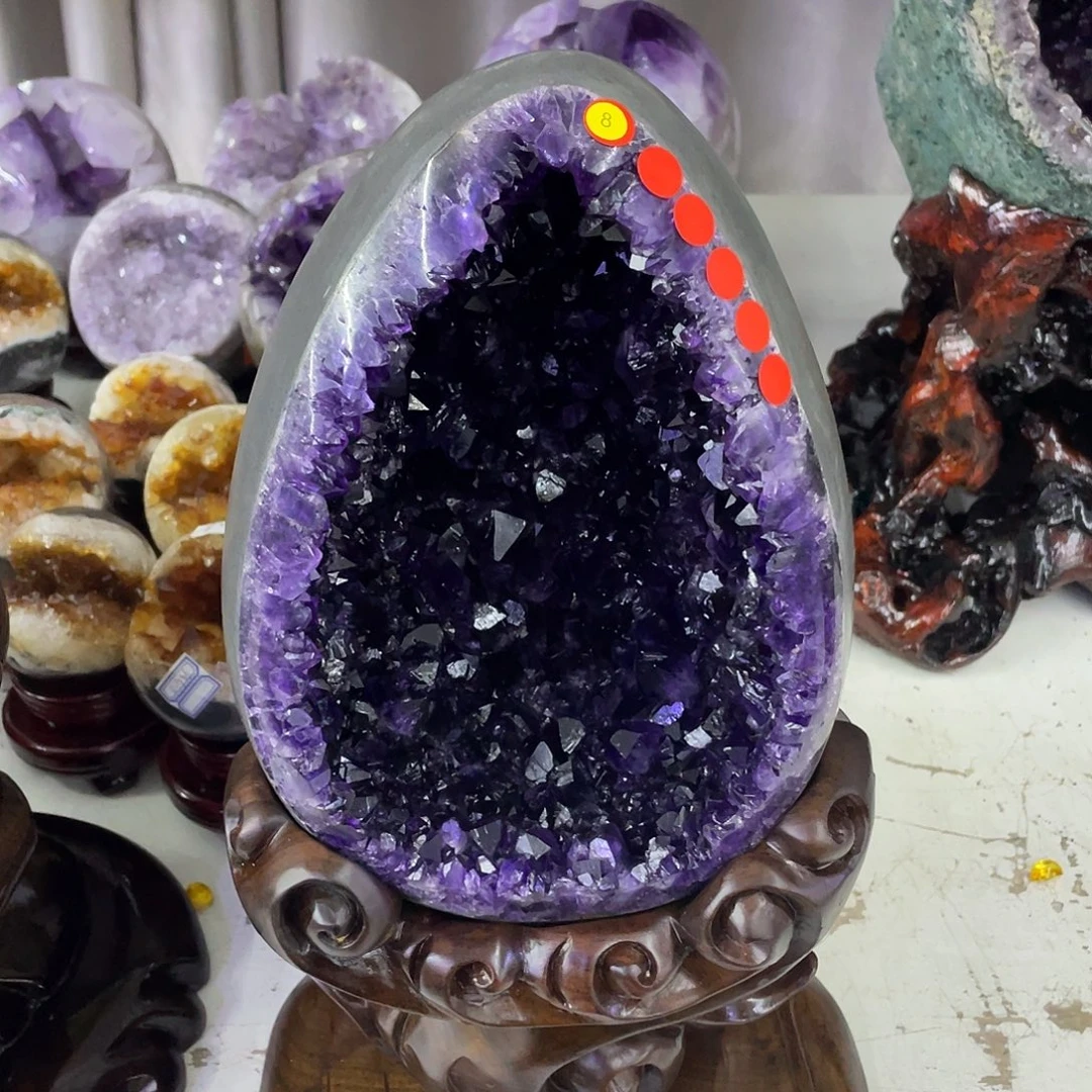 紫晶大型摆件（非配饰）未镶嵌朱