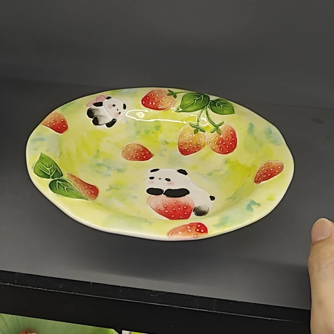 微瑕陶瓷餐具釉下彩