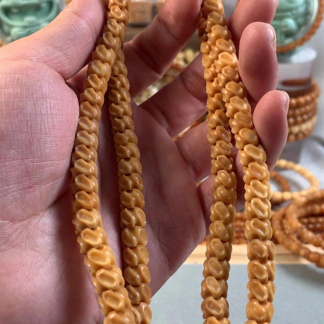 星月菩提吊坠?****_卡9藏料千川龙骨脖挂