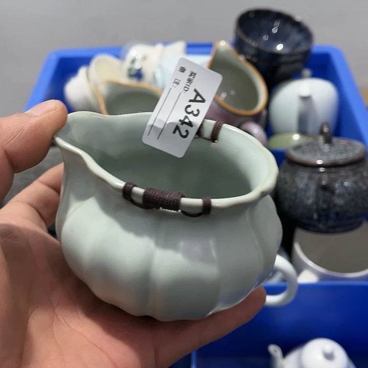 风***静瓷片默认微瑕瓷器、茶具、壶、摆件，介意勿拍