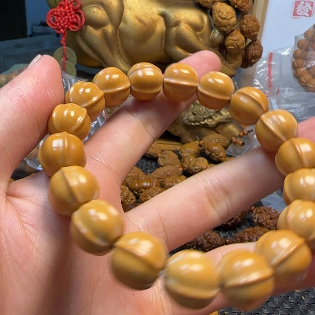 橄榄核手串/手链猴头鲨鱼背