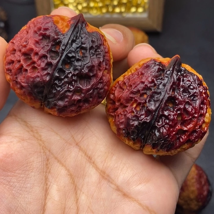 把件文玩核桃43尺寿桃