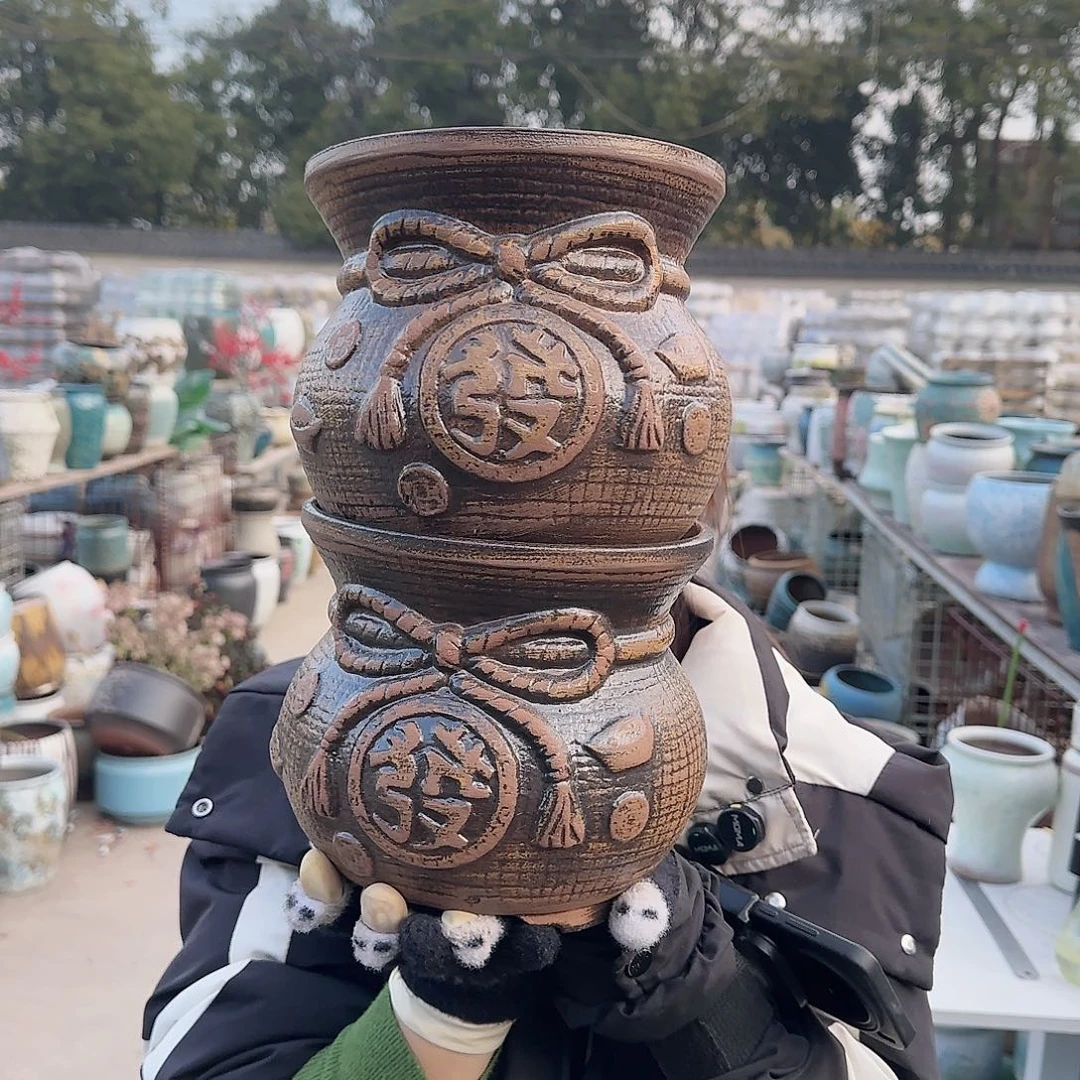 王嫂花盆1223-335高18口18