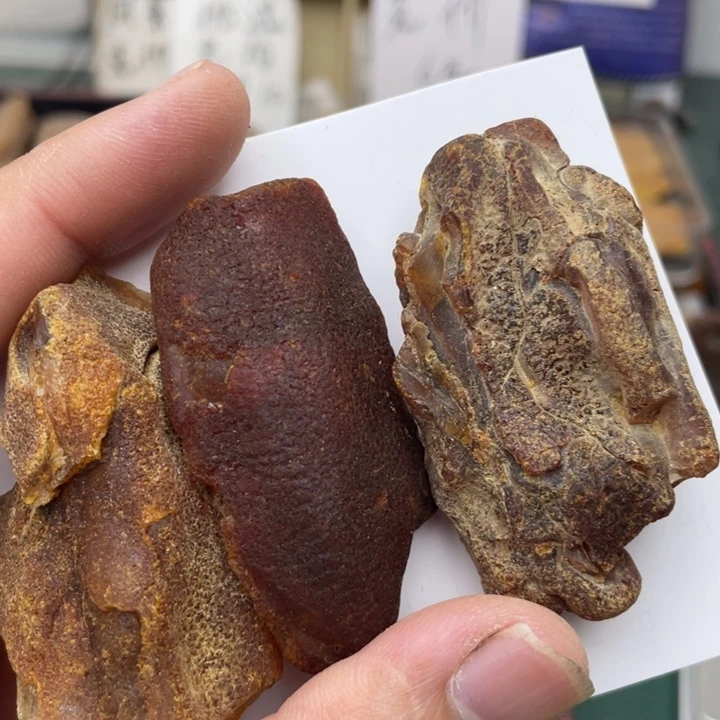 半***糖未镶嵌定制琥珀琥珀