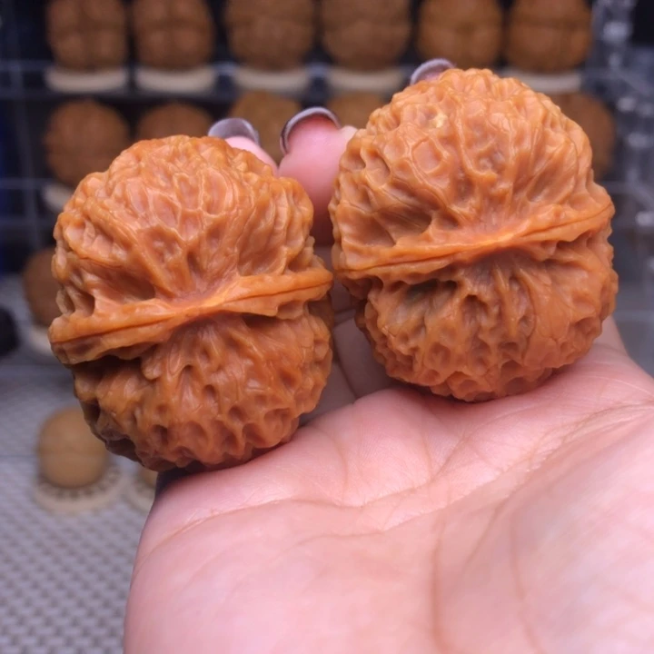 文玩核桃把件27号龙鳞战甲44尺