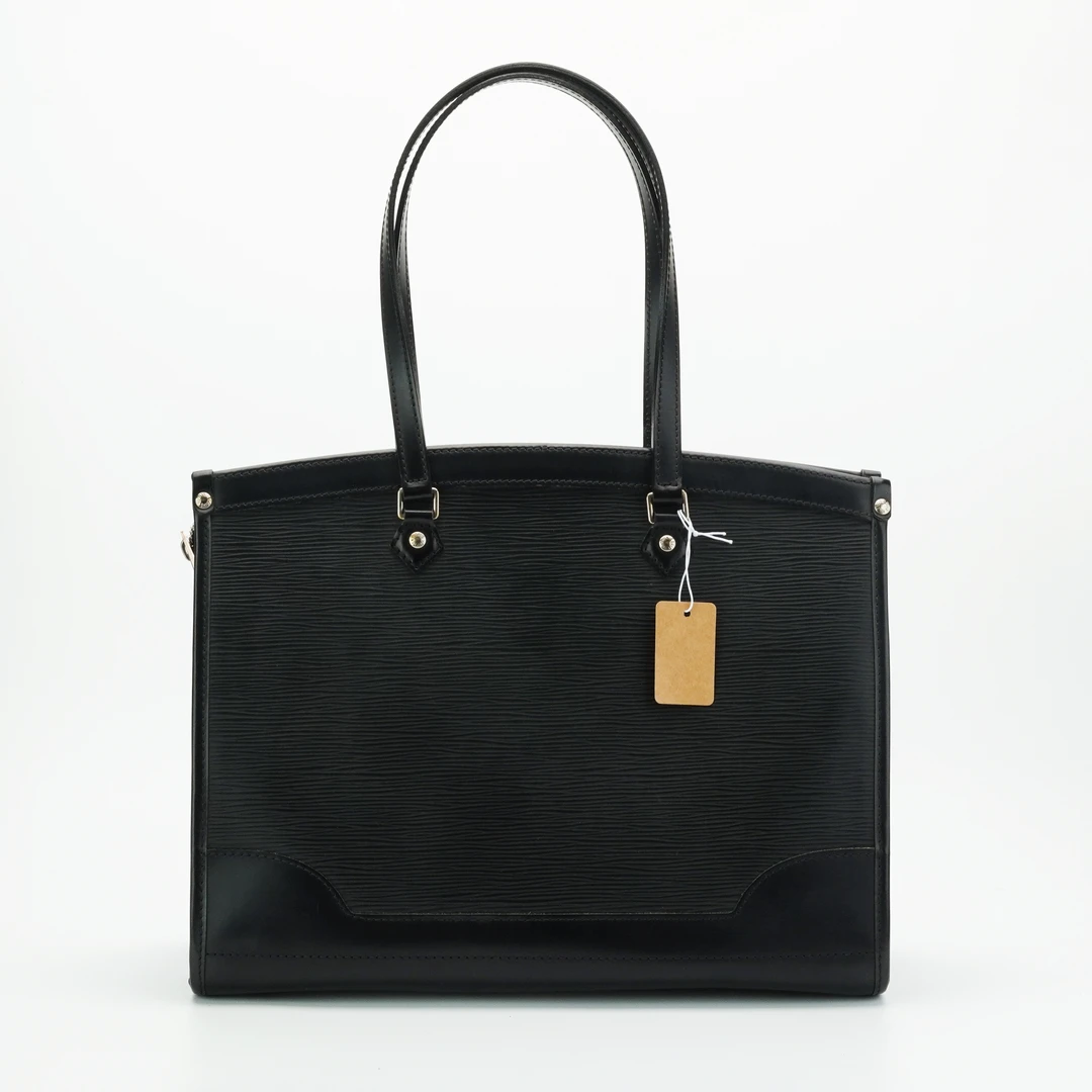 99新 LouisVuitton/路易威登 黑色水波纹手提包，经典款式199