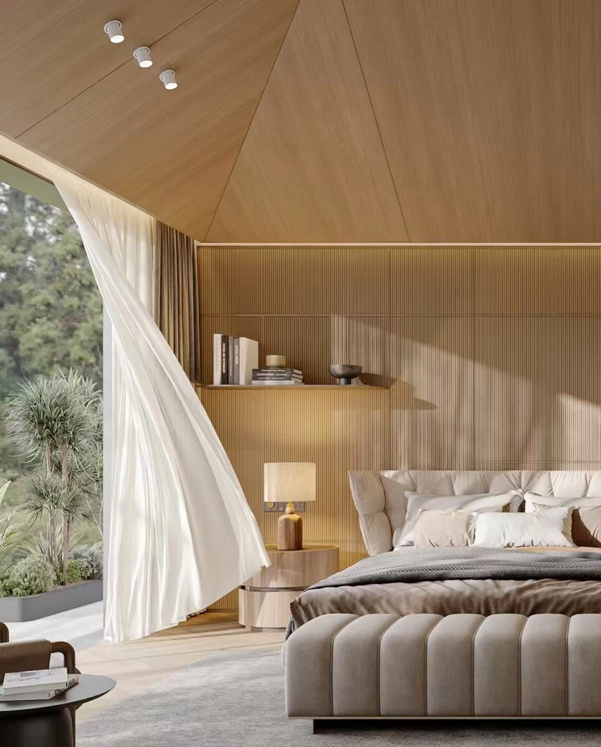 孤品【M.LANG】睡衣AB版色织大格短长 粉色格子组合1