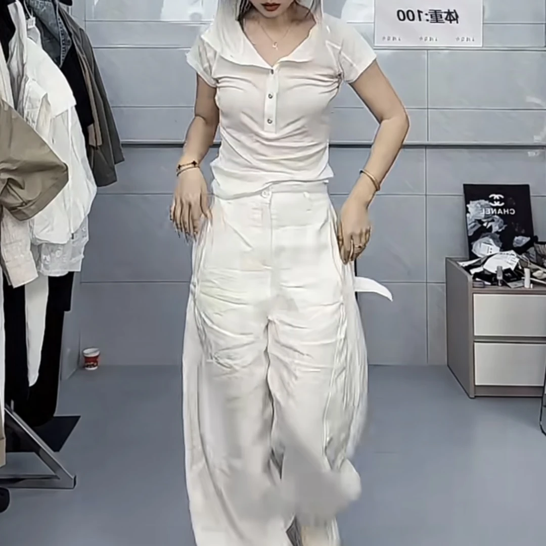 新款时尚洋气精品百搭女装上衣裤子S2314