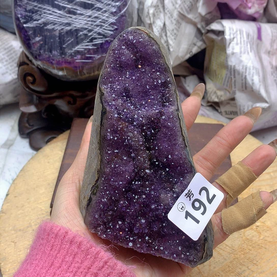 紫晶大型摆件（非配饰）未镶嵌