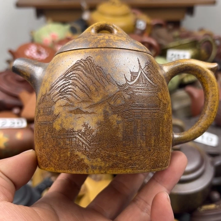 紫砂茶壶紫砂壶没有底章