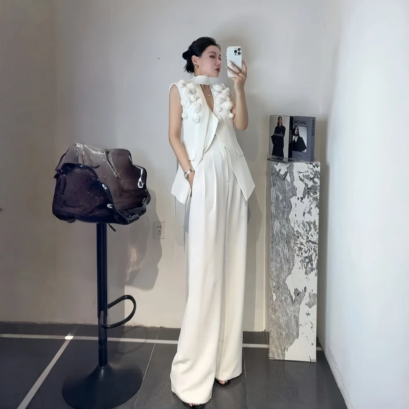 职业西装套装轻奢显瘦气质名媛女神设计师高级感洋气西装套装两件