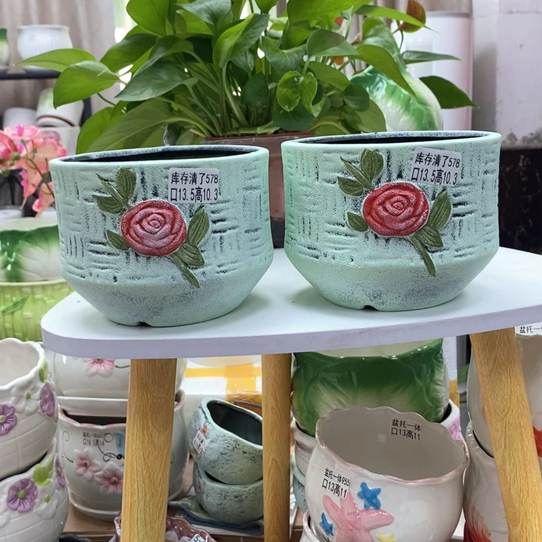 @陶瓷花盆@@5578