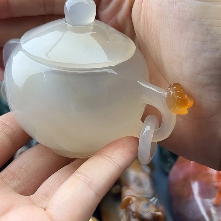 云***宝玛瑙未镶嵌手饰摆件