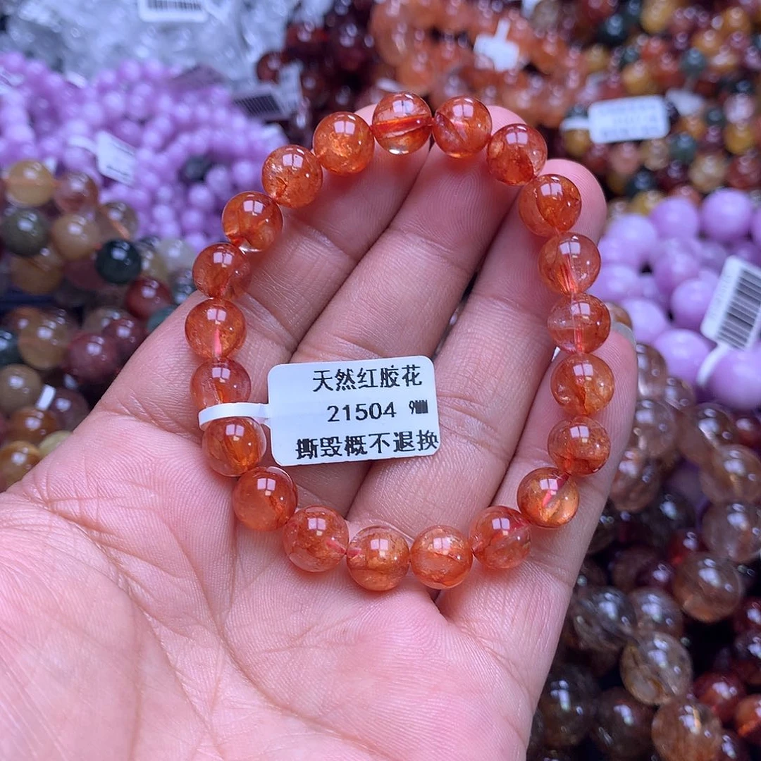 水晶手链未镶嵌，，