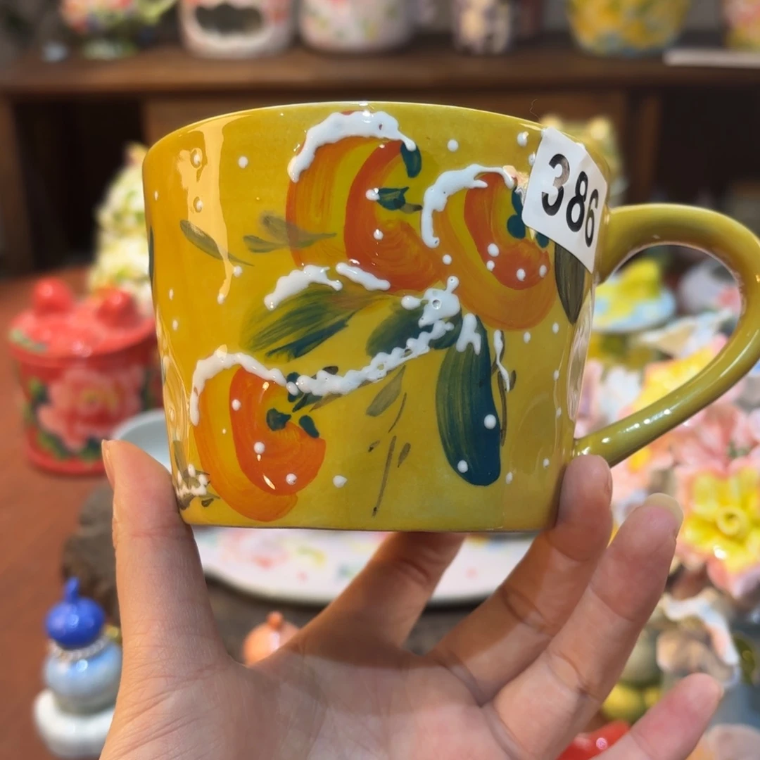 景德镇手绘高温釉下彩陶瓷茶具