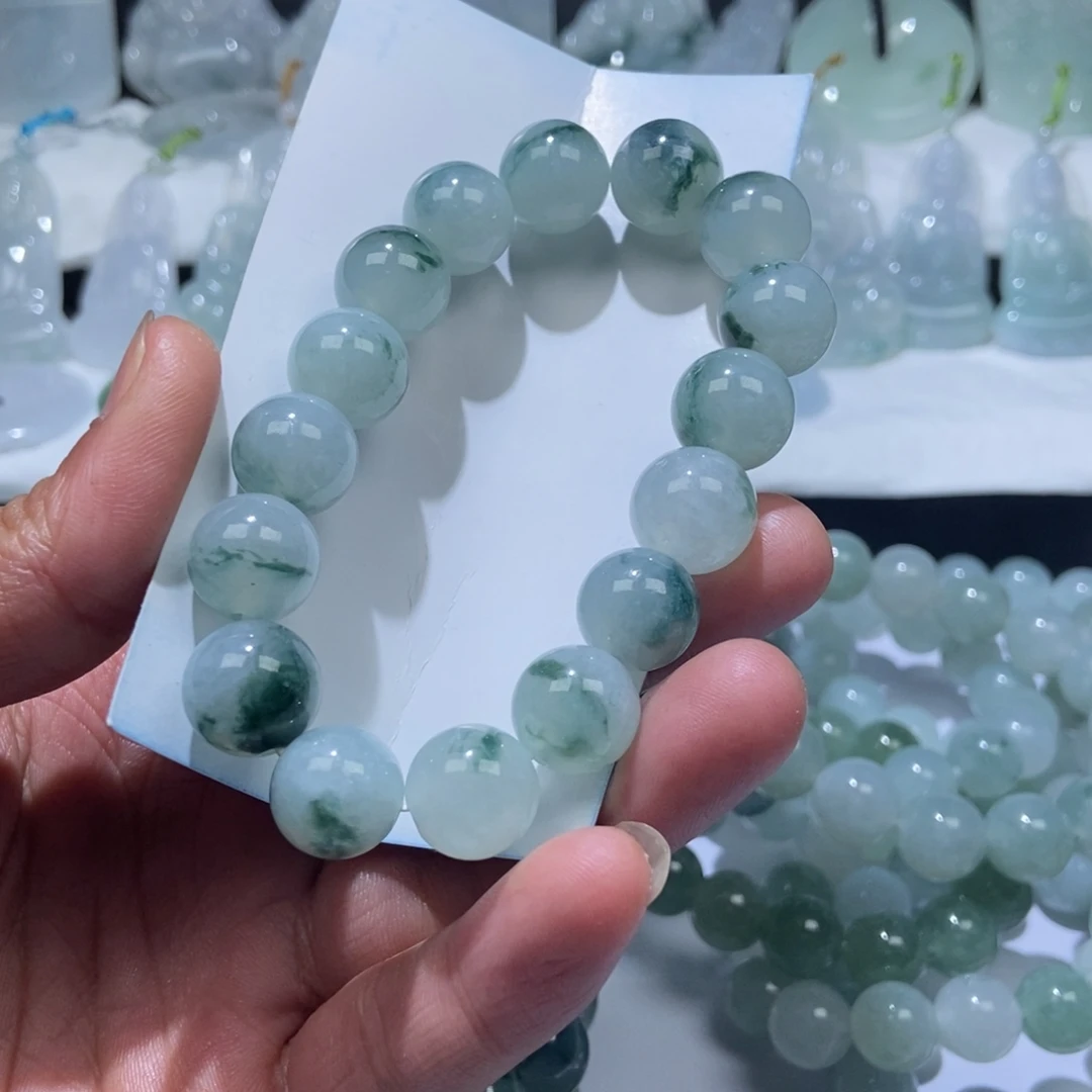 定制翡翠未镶嵌卡12.8