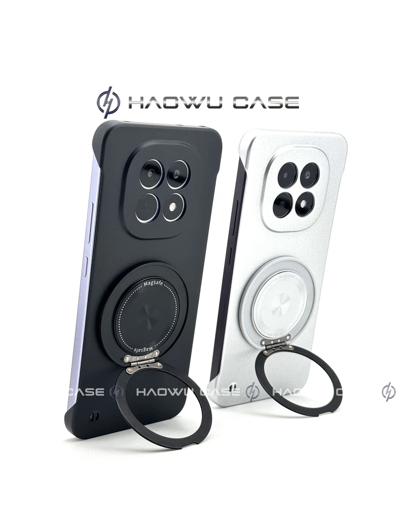 适用OPPOA5超薄360°旋转支架手机壳A5抗指纹散热无边简约手机壳