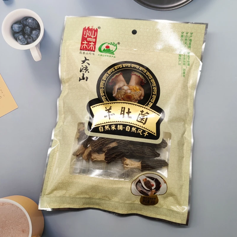 大凉山特产羊肚菌干货菌菇煲汤食材非野生菌食用菌30g
