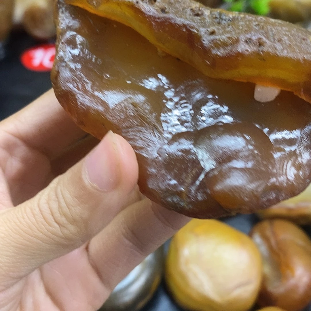 玛瑙/玉髓未镶嵌手把件