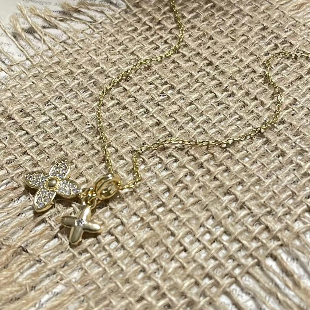 钛钢项链 岩朵-1407-时尚项链-2