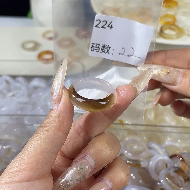 未镶嵌戒指玛瑙/玉髓224