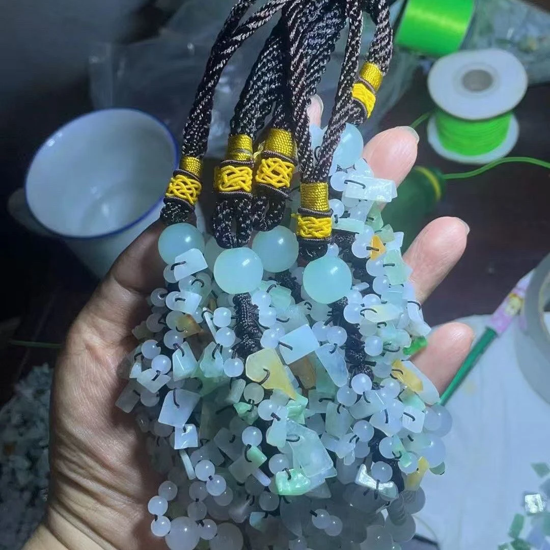 缅甸天然a货随机性发货镶嵌车挂