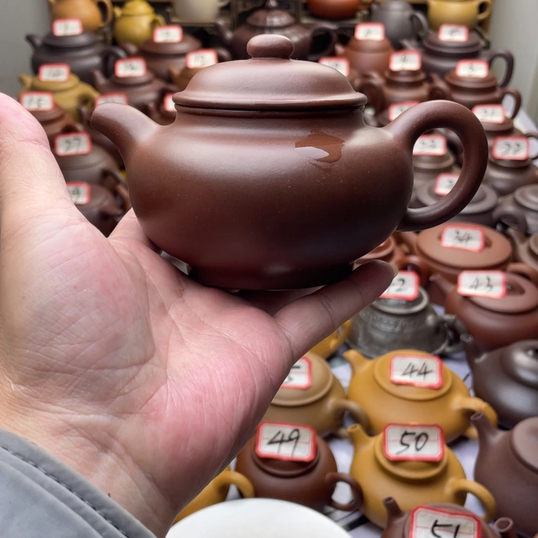 我***见紫砂茶壶宜兴紫砂全手工