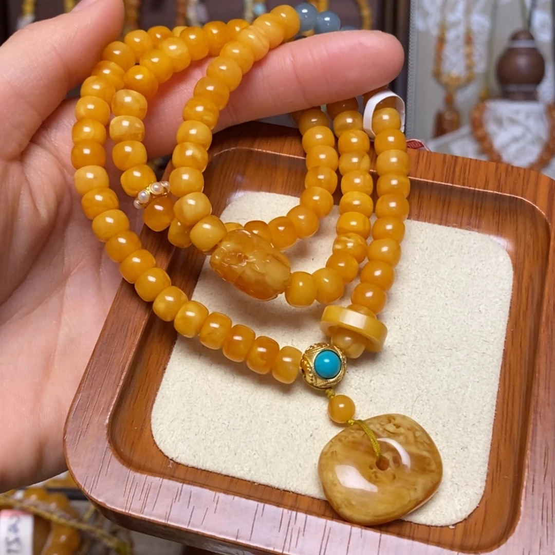 【闪购商品】手链蜜蜡未镶嵌手串