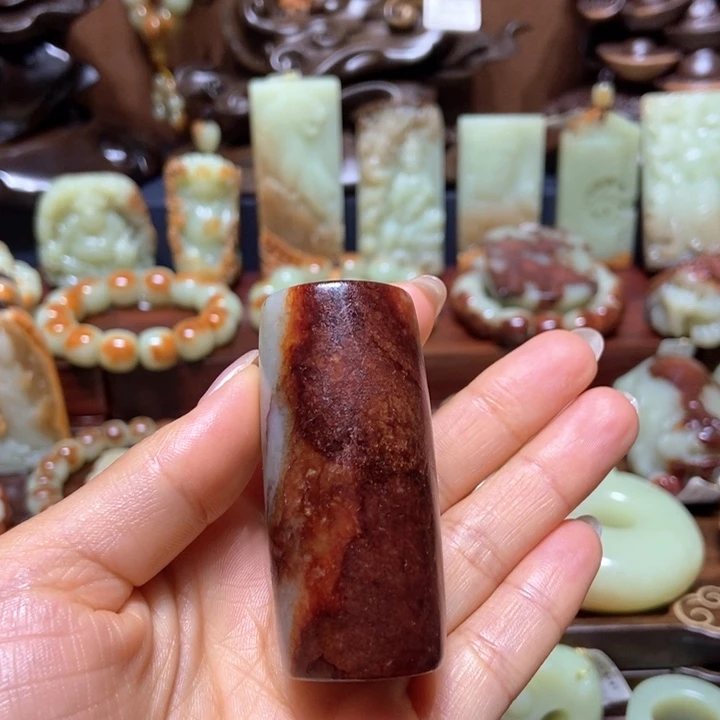 岫岩河磨玉（透闪石质玉）未镶嵌挂件
