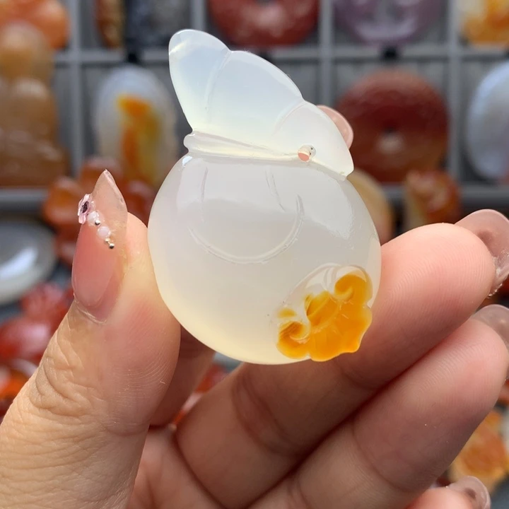 玛瑙/玉髓未镶嵌颈饰