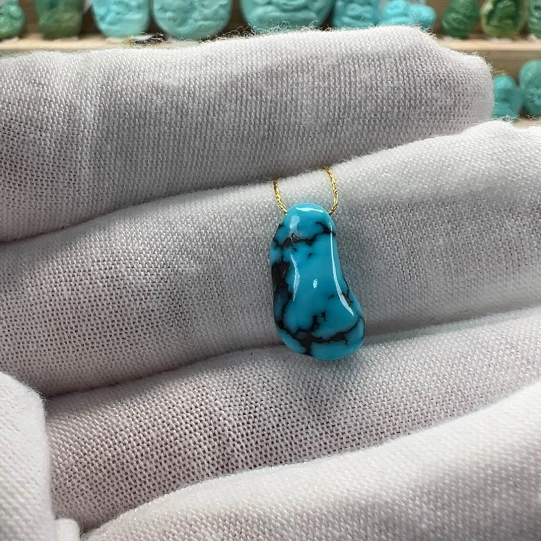 未镶嵌绿松石随形 8.4mm