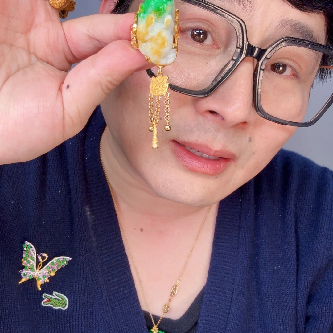 翡翠颈饰未镶嵌一个