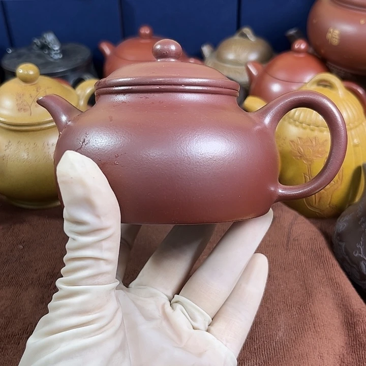 茶壶紫砂紫砂微瑕