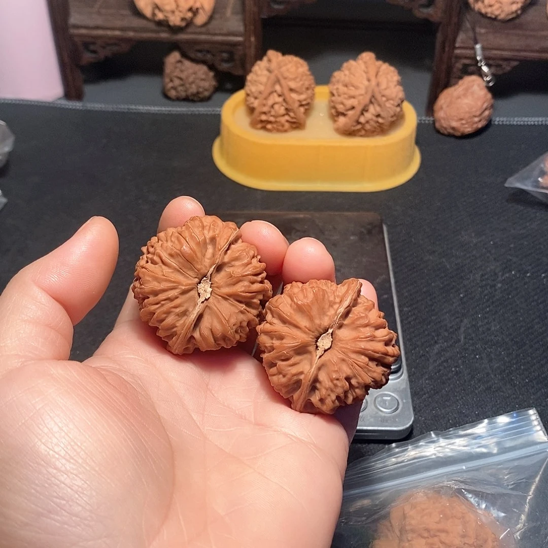 吊坠文玩核桃凹底41/5