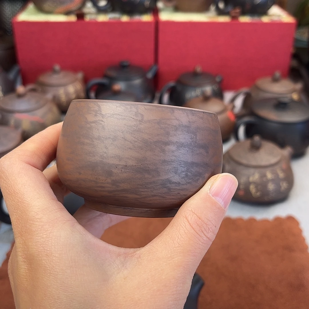 山***木120毫升纯手工手磨杯