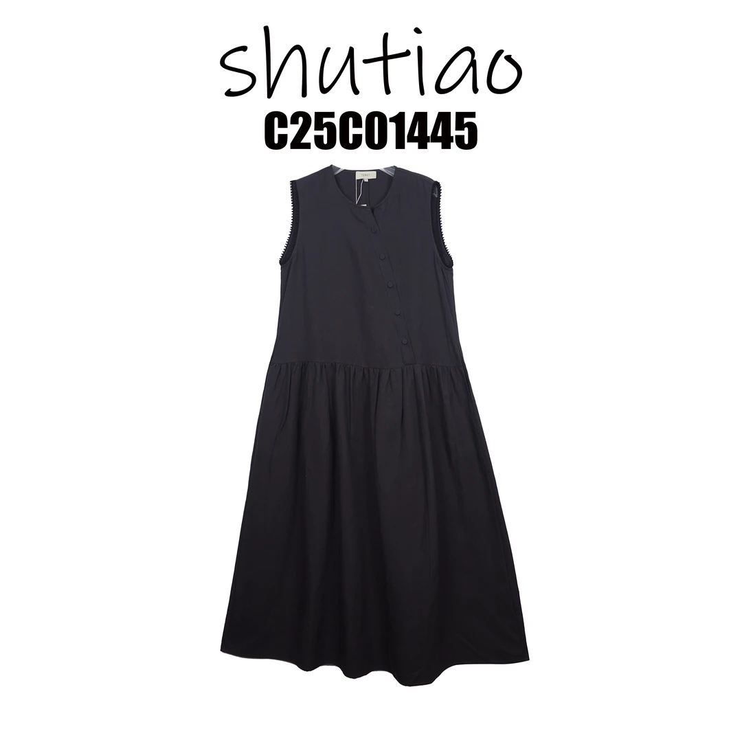 【SHUTIAO】2025春夏：新款小众设计款连衣裙C25C01445