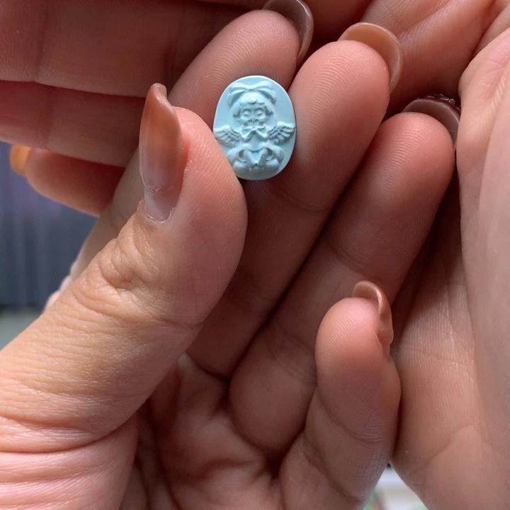 绿松石未镶嵌配饰