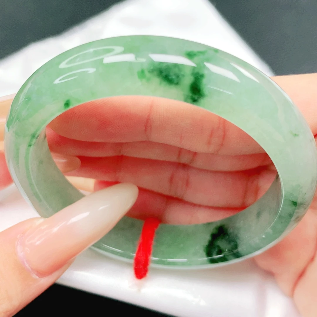 翡翠未镶嵌手镯54