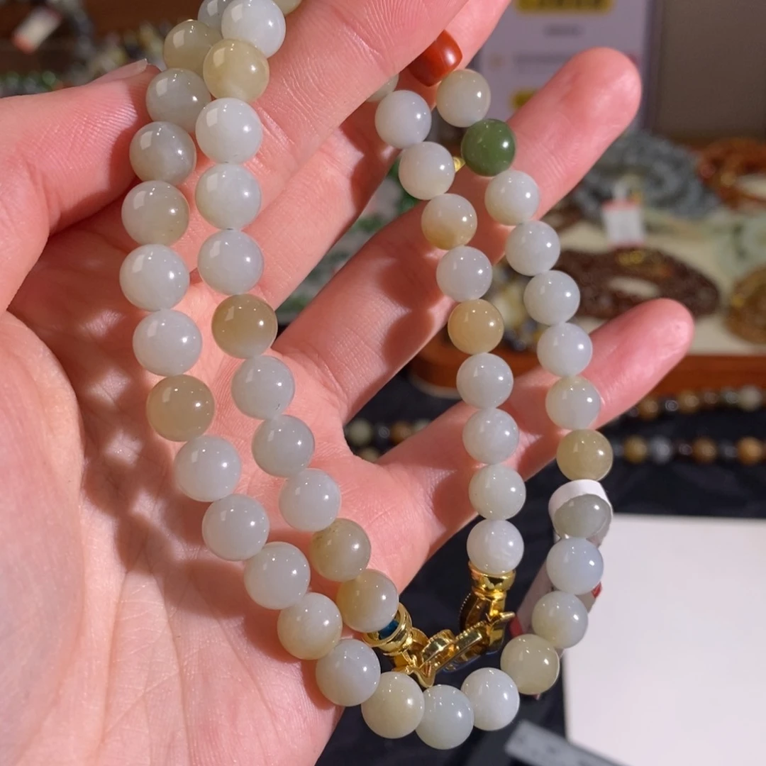 和田玉手链未镶嵌