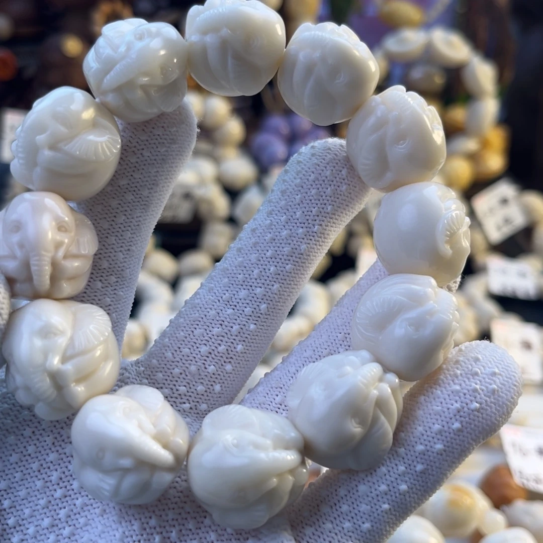 手串菩提根/象牙果-只有我家有的小象原色