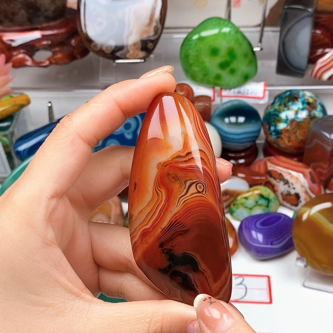 玛瑙/玉髓未镶嵌颈饰