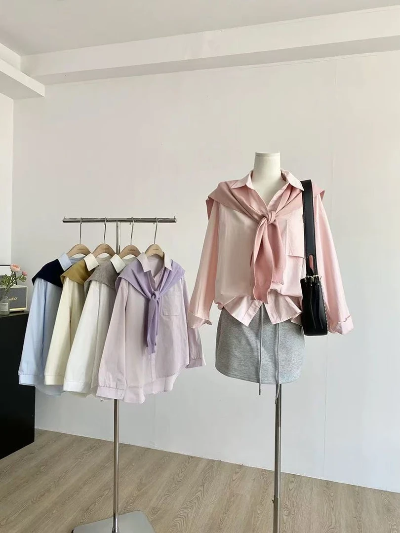 2025新款女士休闲衬衣