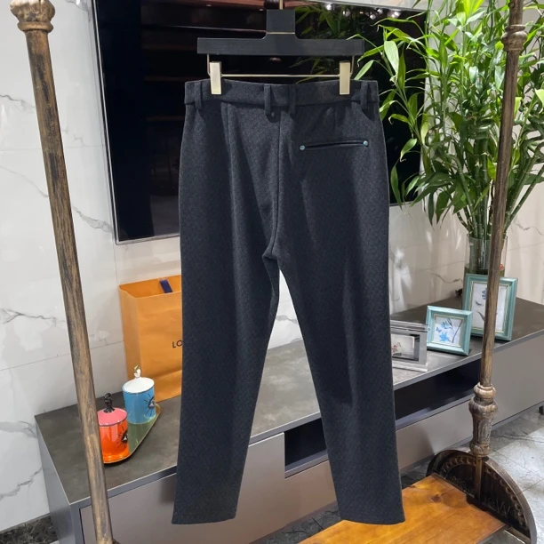 【孟璐轻奢出品】SQ/羊毛/MENGLU2024/高端欧货休闲裤