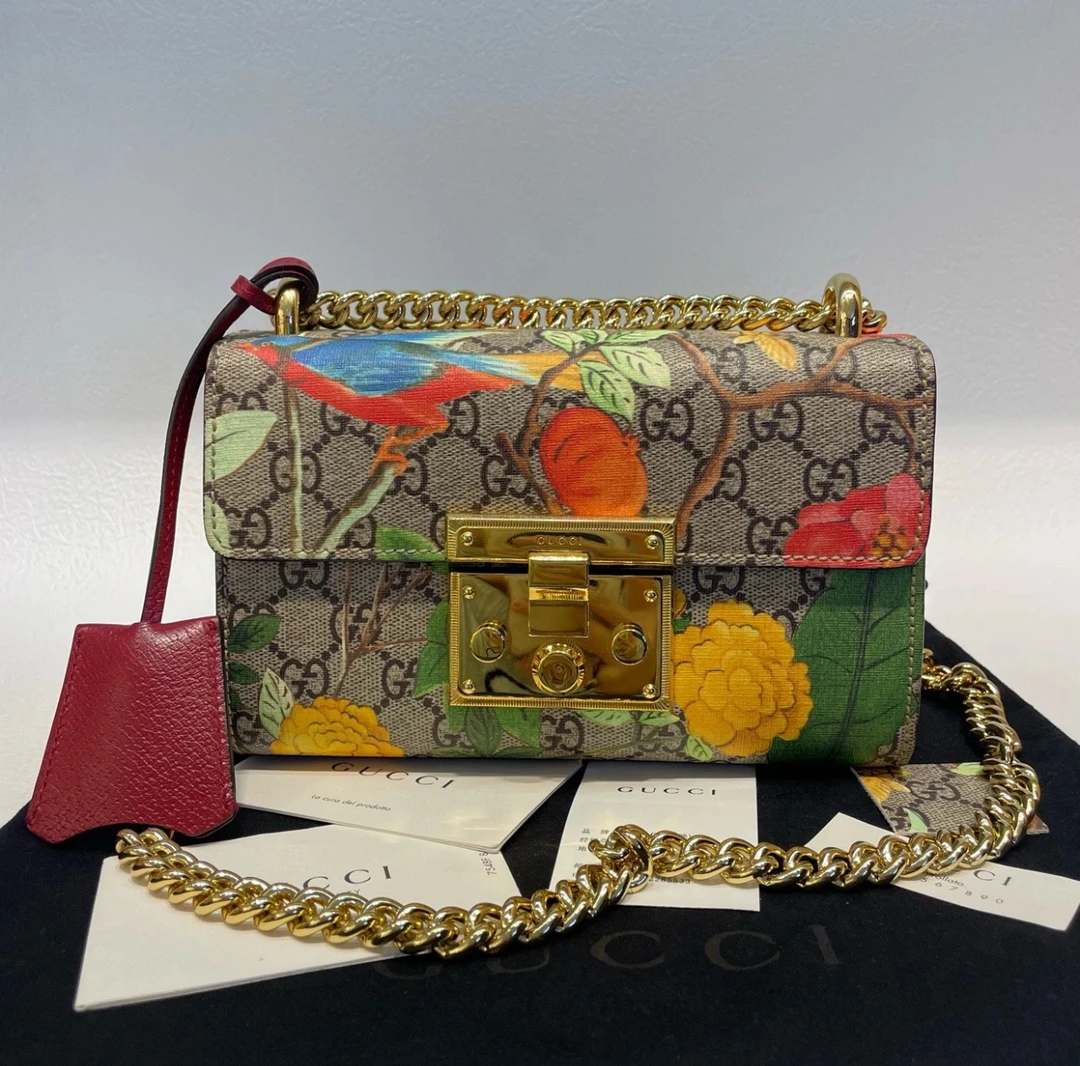 95新 GUCCI/古驰 Gucci古驰限量款padlock月光宝盒