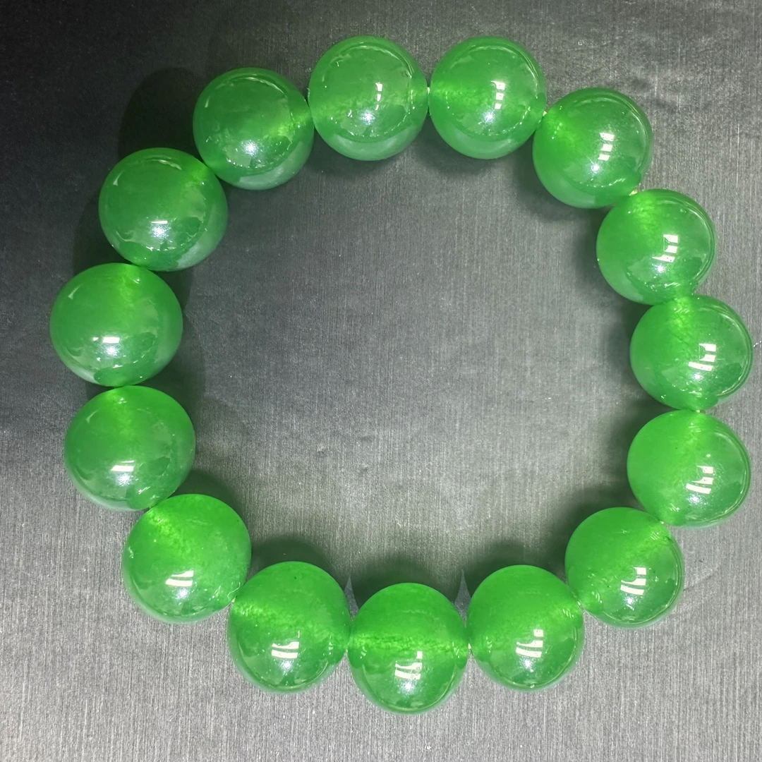 冰阳绿色14m手链 A347