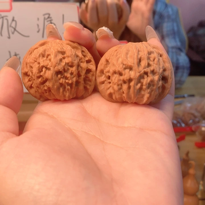桃核吊坠42尺正磨盘