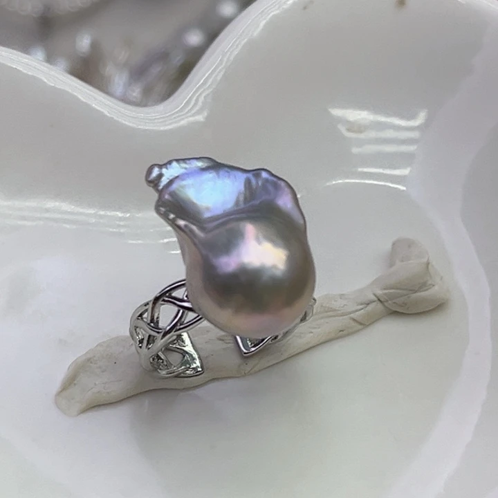 戒指淡水珍珠未镶嵌