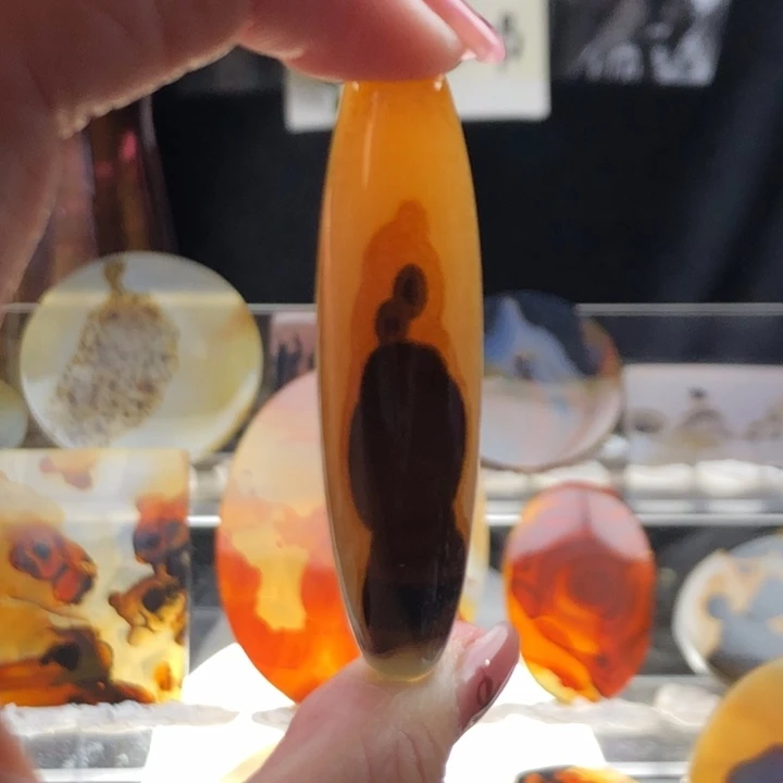 玛瑙/玉髓颈饰未镶嵌191