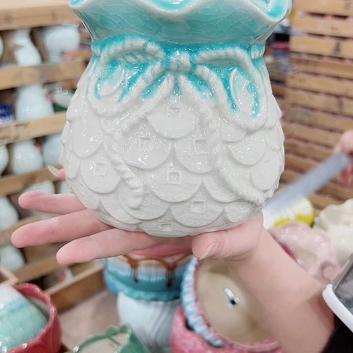 有孔，满10元发货多肉陶瓷花盆