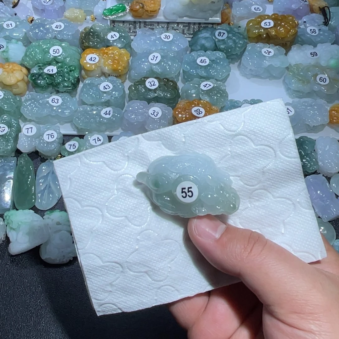 定制翡翠未镶嵌天然